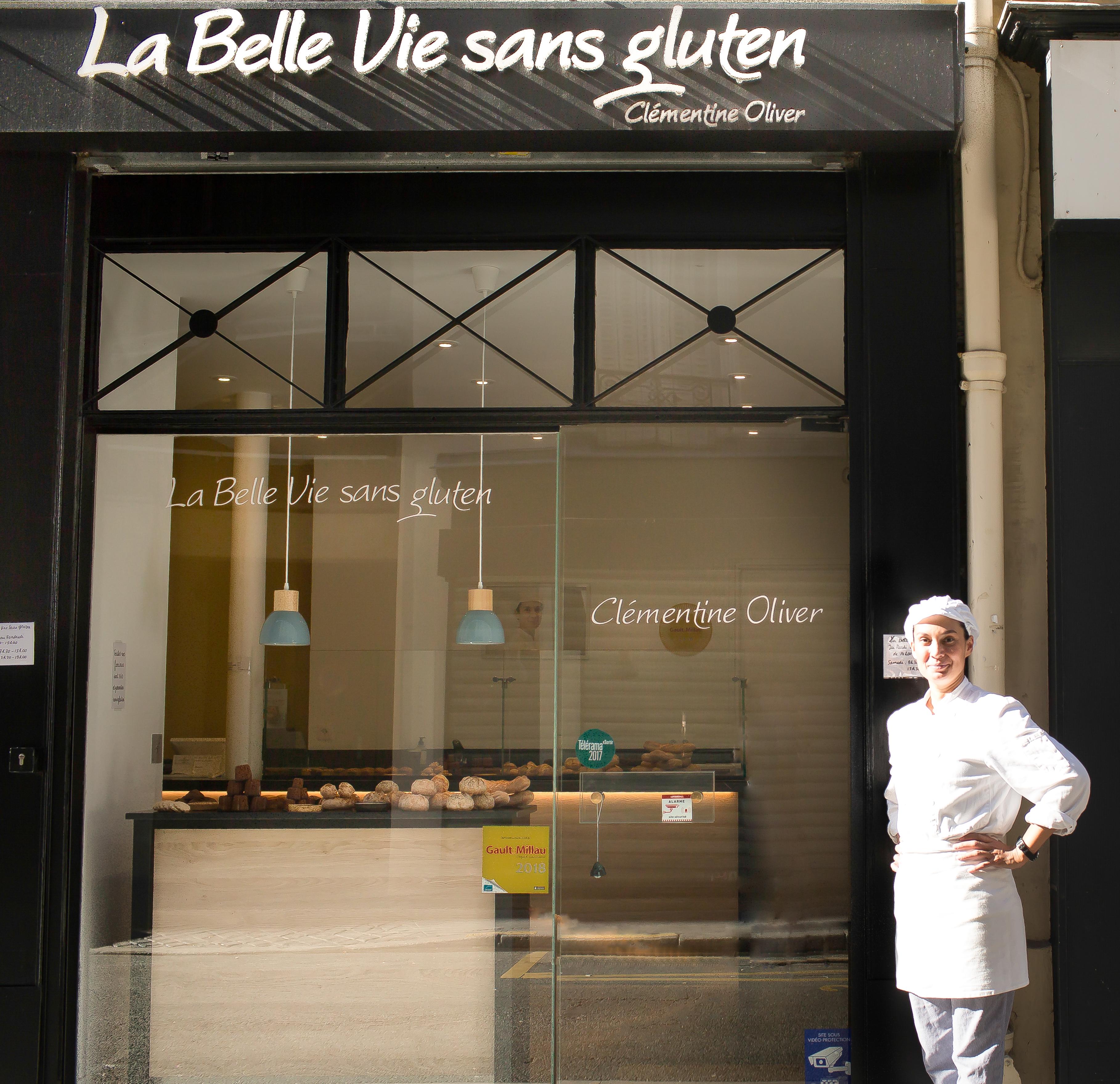 Portrait de Clémentine Oliver, fondatrice de « La belle vie sans gluten »